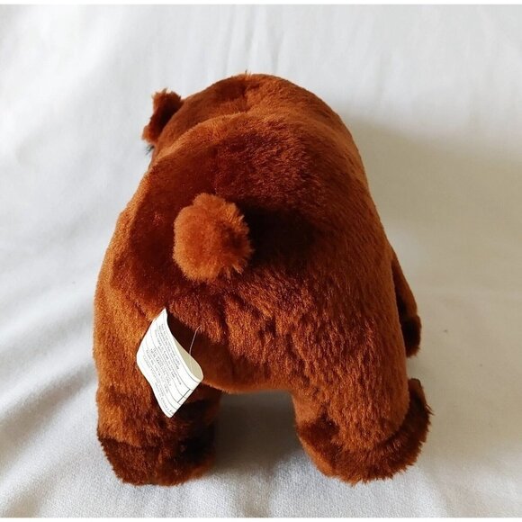 Vintage Classic Toy Company Bear  Brown Realistic Plush Stuffed Animal - Picture 4 of 5